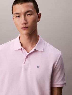 Cotton Pique Classic Polo Shirt , Spring Lilac 