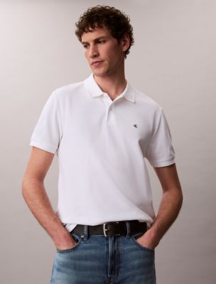 Cotton Pique Classic Polo Shirt , Bright White