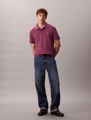 Cotton Pique Classic Polo Shirt , Dutchess Plum