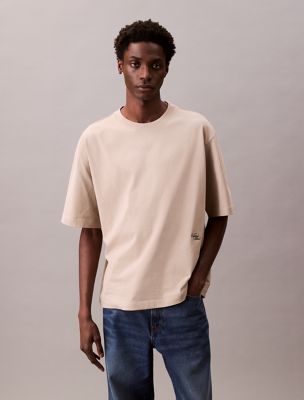 Heavyweight Cotton Tee, Pure Cashmere