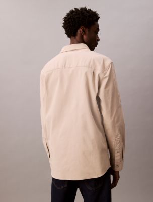 Мужские куртки Calvin Klein Canvas Relaxed Shirt Jacket — фото 5