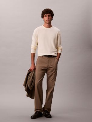 90s Straight Pants, Taupe Tone