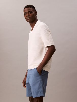 Slim Chino Shorts, Bluefin