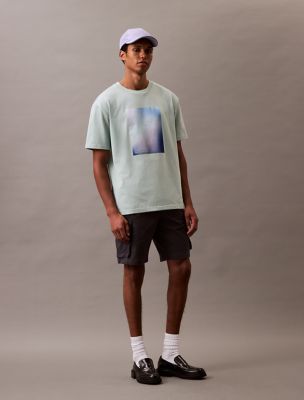 Pull-On Cargo Shorts, Ebony