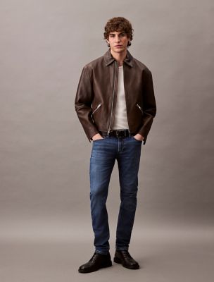 Slim Taper Jeans, Indigo Skyline