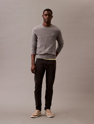 Slim Tapered Jeans, CK Essential Black