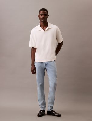 Slim Taper Jeans, Light Indigo