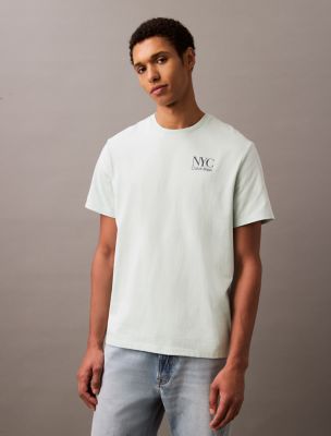 NYC Logo Graphic Classic T-Shirt, Harbor Gray