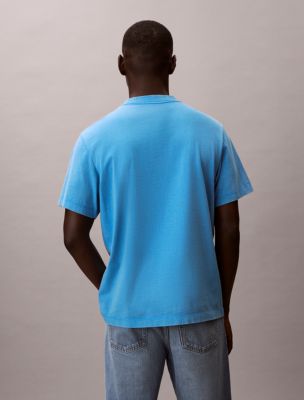 Мужские футболки Calvin Klein Acid Wash Logo Graphic Classic T-Shirt — фото 5