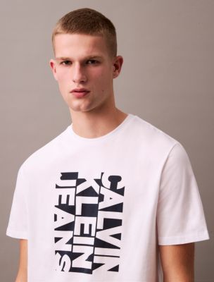 Lateral Logo Graphic Classic T-Shirt, Brilliant White