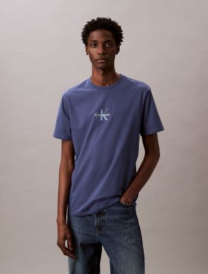 Center Monogram Logo Tee, Oceana