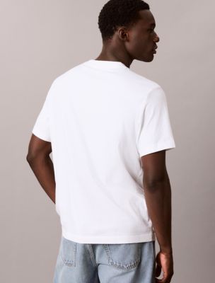Мужские футболки Calvin Klein Varsity Monogram Patch T-Shirt — фото 4