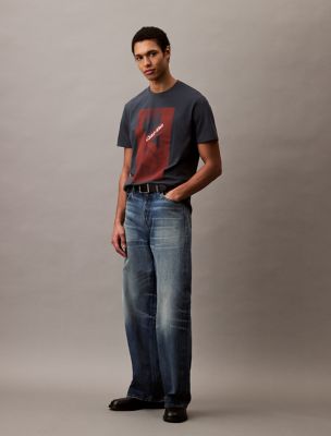 Logo Street Graphic Classic T-Shirt, India Ink