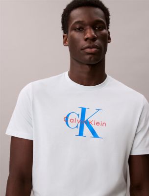 Monogram Logo Tee, Corrib River Blue