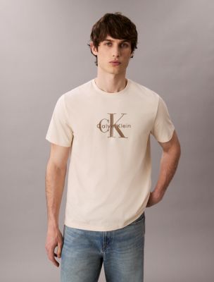 Monogram Logo Tee, Chalk