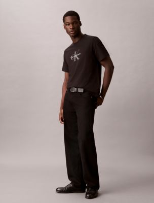 Мужская футболка Calvin Klein Monologo, цвет: Чёрный — фото 6
