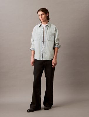 シャツ DNM LEX RELAXED SHIRT メゾンキツネ MAISON KITSUNE LM00110KJ0008 Tシャツ CHILLAX