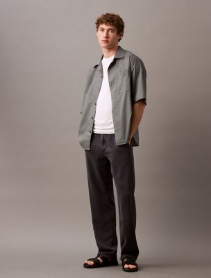 90s Straight Fit Trouser Jeans, Aluminum