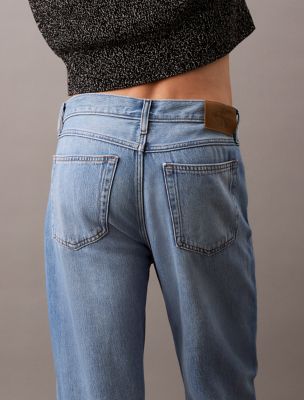 90s Straight Tencel Blend Jeans | Calvin Klein
