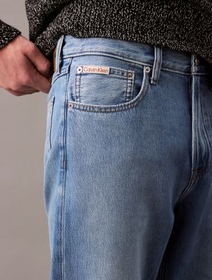 90s Straight Tencel Blend Jeans | Calvin Klein