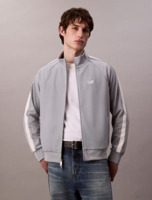 Stretch Twill Track Jacket, Quarry