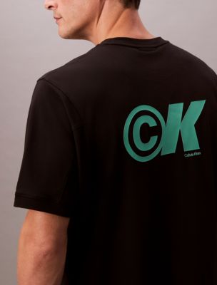 Мужские футболки Calvin Klein Cooling Pique Logo Graphic Relaxed T-Shirt — фото 5