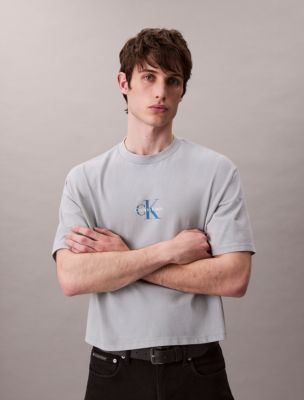 Monogram Logo 90s Fit T-Shirt , Quarry