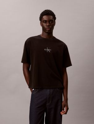 Мужские футболки Calvin Klein Monologo 90s Fit T-Shirt — фото 2
