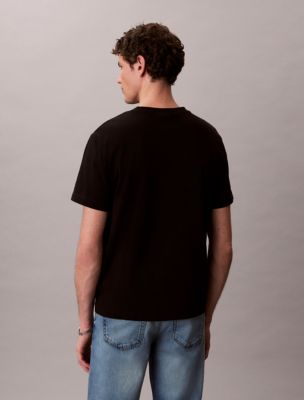 Мужские футболки Calvin Klein Embroidered Monogram Relaxed T-Shirt — фото 5