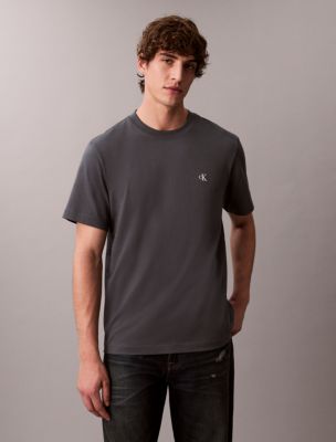 Embroidered Monogram Relaxed T-Shirt, Harlem Night Blue