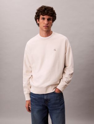 Premium Fleece Relaxed Sweatshirt, Chalk