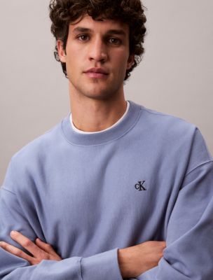 Premium Terry Relaxed Sweatshirt, Dusty Sailor Blue