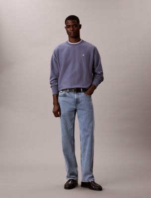 Premium Terry Relaxed Sweatshirt, Grisaille