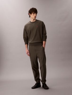 Мужские худи Calvin Klein Premium Terry Relaxed Sweatshirt — фото 2