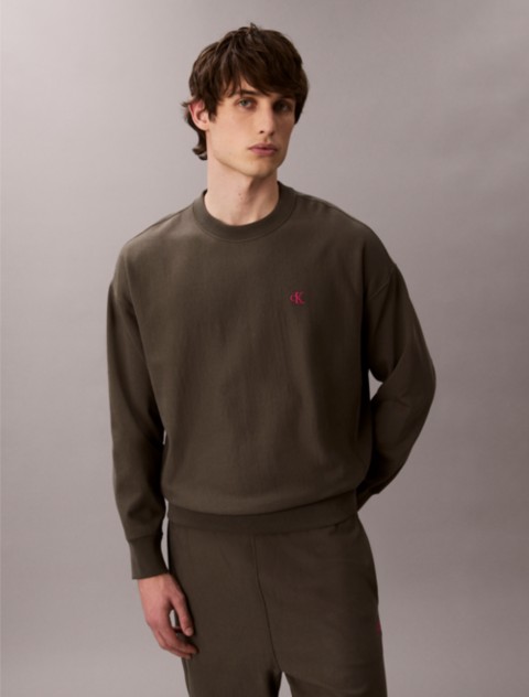 Мужские худи Calvin Klein Premium Terry Relaxed Sweatshirt