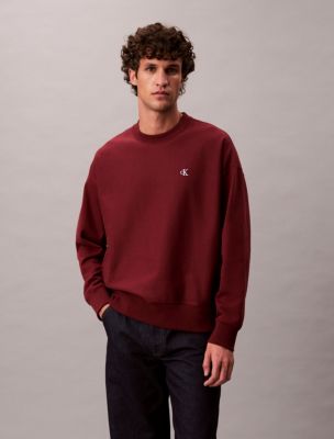 Premium Fleece Relaxed Sweatshirt, Renaissance Red