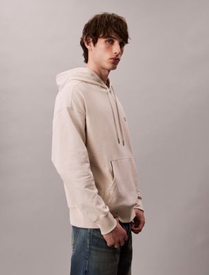 Premium Fleece Relaxed Hoodie, Chalk