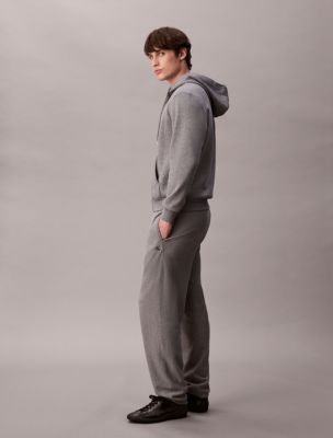 Premium Fleece Joggers, Medium Grey Heather