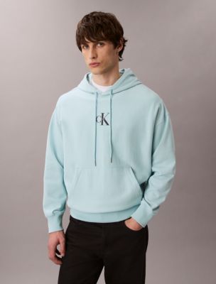Monogram Logo Premium Fleece Hoodie, Stratosphere