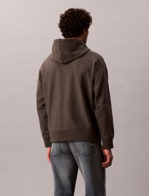 Мужские худи Calvin Klein Monologo Premium Fleece — фото 5