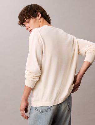 Мужские свитеры Calvin Klein Colorblock Logo Graphic Classic Sweater — фото 5
