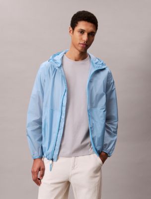 Ultralight Ripstop Jacket, Blue Steam