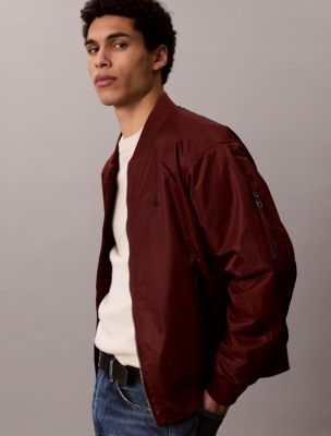 Мужские куртки Calvin Klein Nylon Bomber Jacket — фото 5