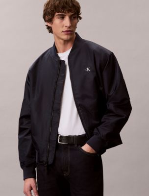 Nylon Bomber Jacket, Dark Sapphire