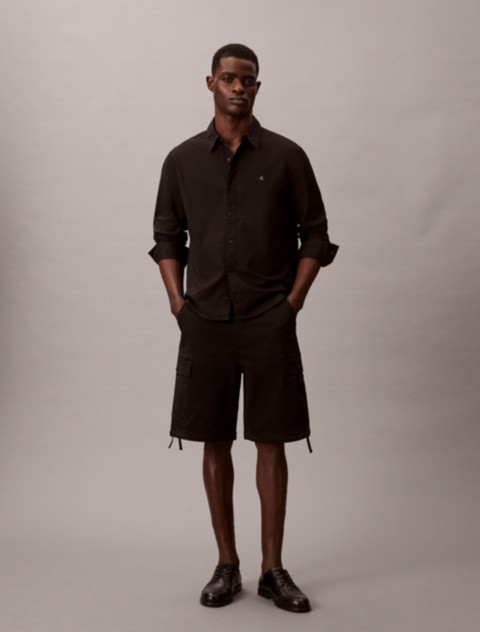 Мужские шорты Calvin Klein Cotton Stretch Twill Cargo Shorts
