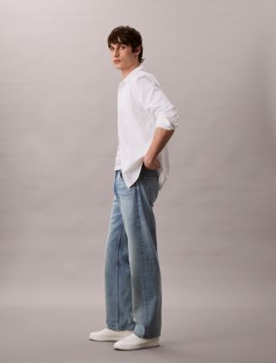 90s Straight Fit Cooling Jean, Longstand Splash