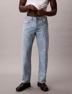 Allover Logo 90s Straight Jeans | Calvin Klein