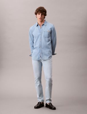 Jean coupe cintrée, Atom blanchi
