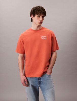 Resort Script Logo Graphic Relaxed T-Shirt, Blue Orbit