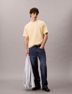 Resort Script Logo Graphic Relaxed T-Shirt, Brilliant White